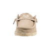 HEYDUDE Men’s Wally Washed Chestnut Size 8 | Men’s Shoes | Men’s Lace Up | Comfortable & Light-Weight