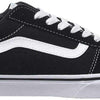 Vans Mens Ward Sneaker, Suede Canvas Black White, 15 UK