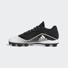 Adidas Mens Icon V Md Baseball Shoes Black/White 7.5