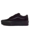 Vans - Unisex Old Skool Stackform Shoes, Color Suede/Canvas Black/Black, Size: 7.5 M US Mens / 9 M US Womens