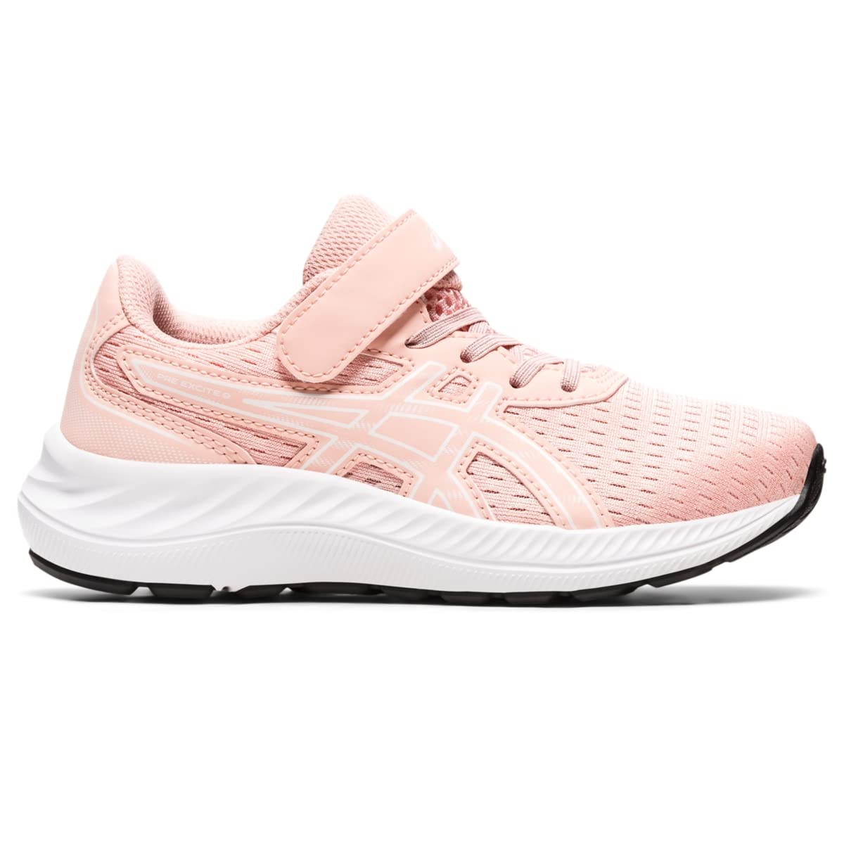 ASICS Kid's PRE Excite 9 Pre-School Running Shoes, K10, Frosted Rose/White