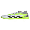 adidas Soccer Predator Accuracy.3 Indoor (Little Kid/Big Kid) Footwear White/Core Black/Lucid Lemon 2.5 Little Kid M