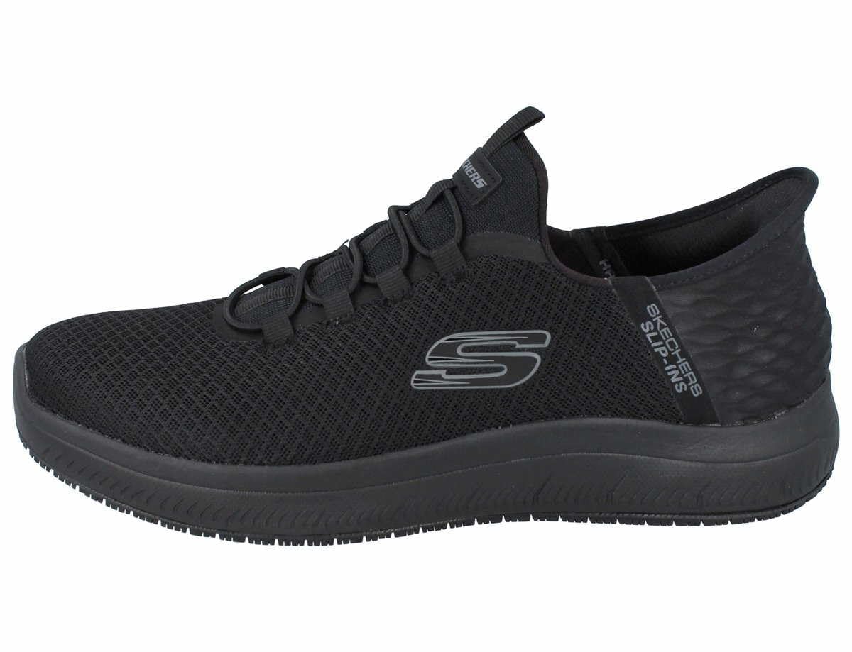 Skechers Work 200205EC Slip-Ins Colsin Sneakers Size 11.5 Adult Colour Black