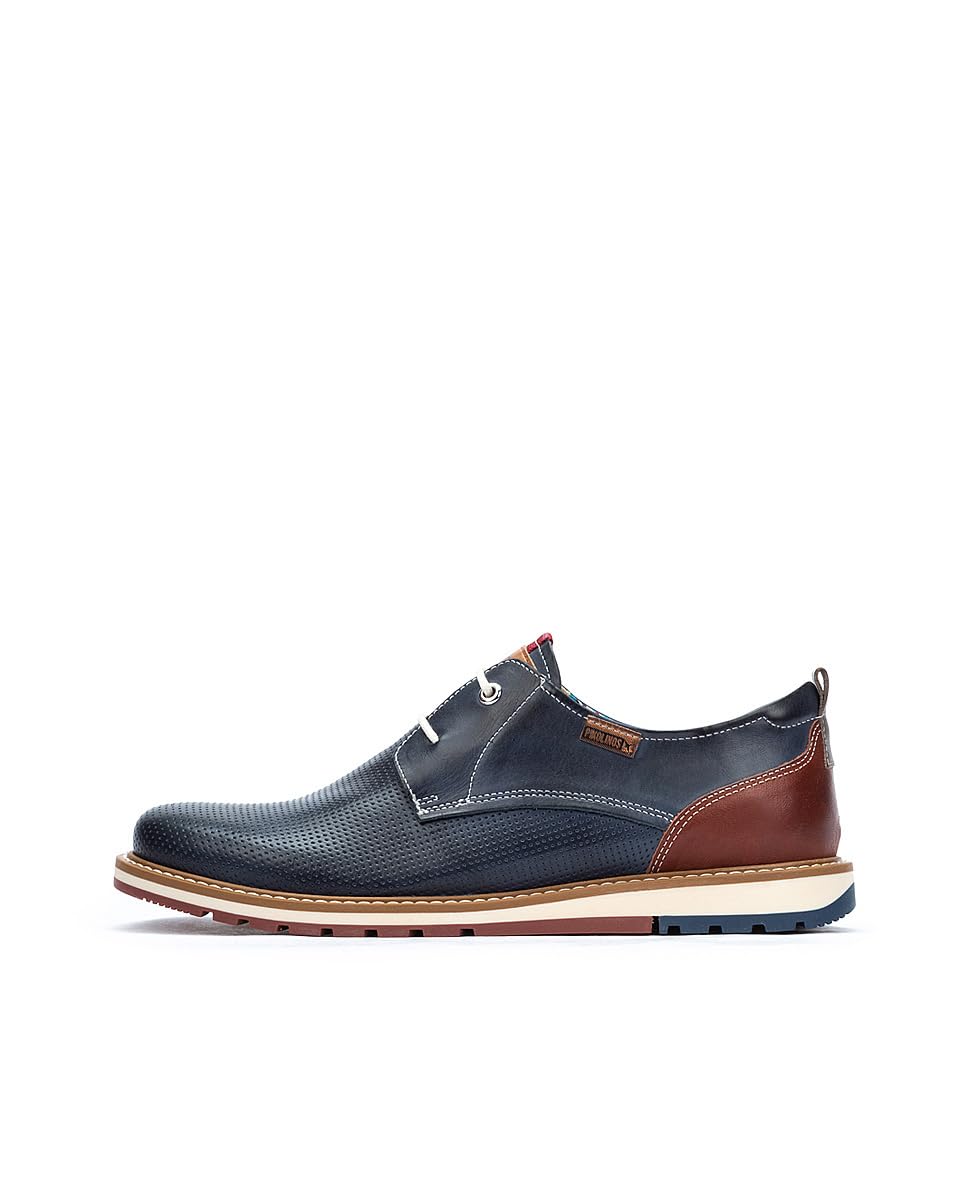 PIKOLINOS Lace-up Shoes/Lace-ups Leather Berna for Man Blue