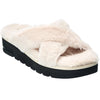 Stuart Weitzman Roza Lift Slide Chill Cream 5.5 M