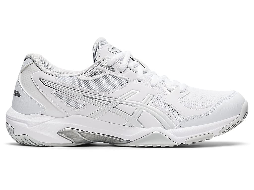 ASICS Women's Gel-Rocket 10 Volleyball Shoes, 10, White/White