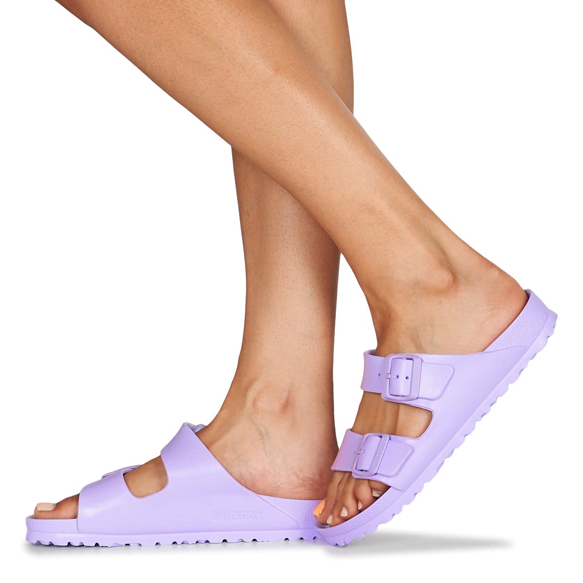 Birkenstock Girl's Arizona Sandal, Purple Fog, 6 us