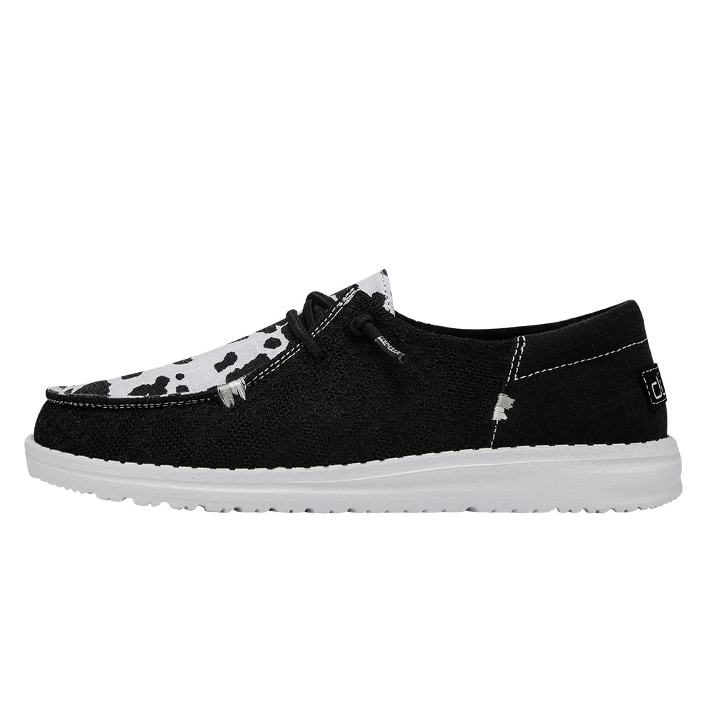 Hey Dude Women's Wendy Boho Wild Size 11 | Women’s Shoes | Women’s Lace Up Loafers | Comfortable & Light-Weight