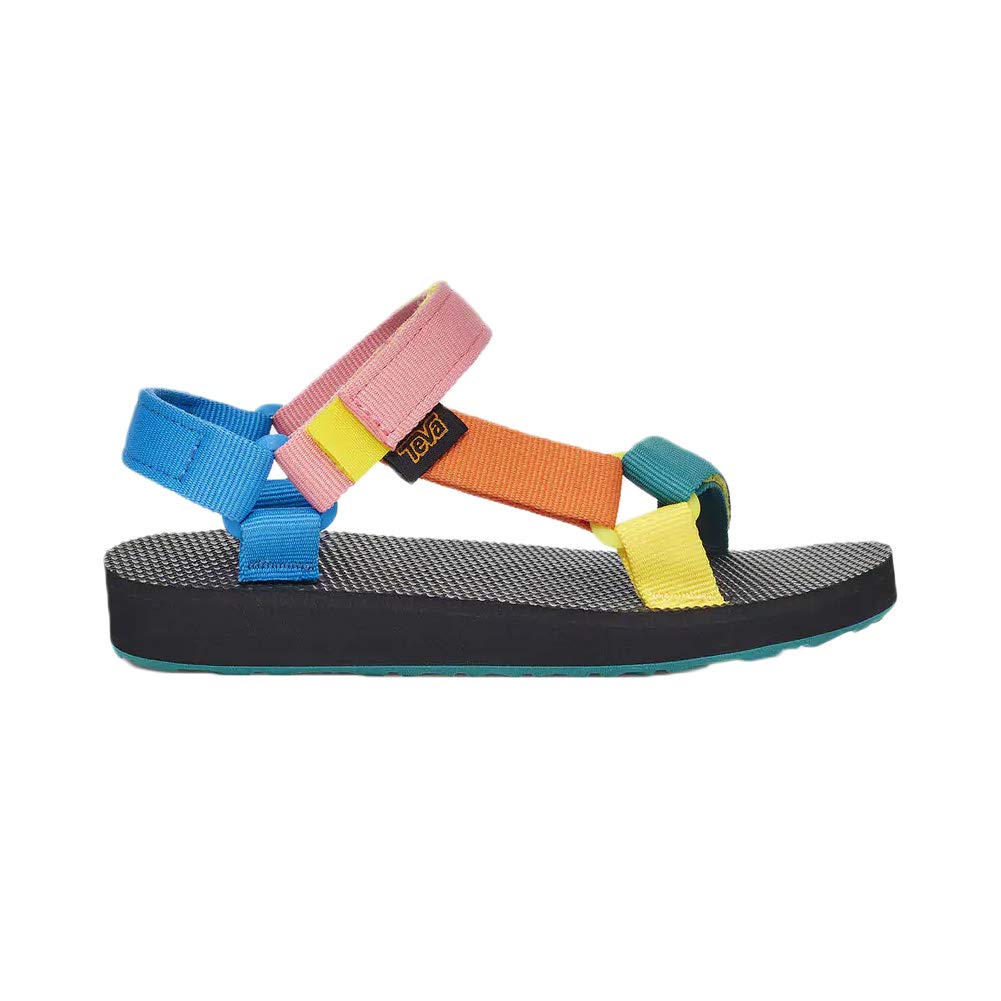 TEVA Women's Sandal K Original Universal, Color: 90S Multi, Size: 12 (1116656C-SMU-12)