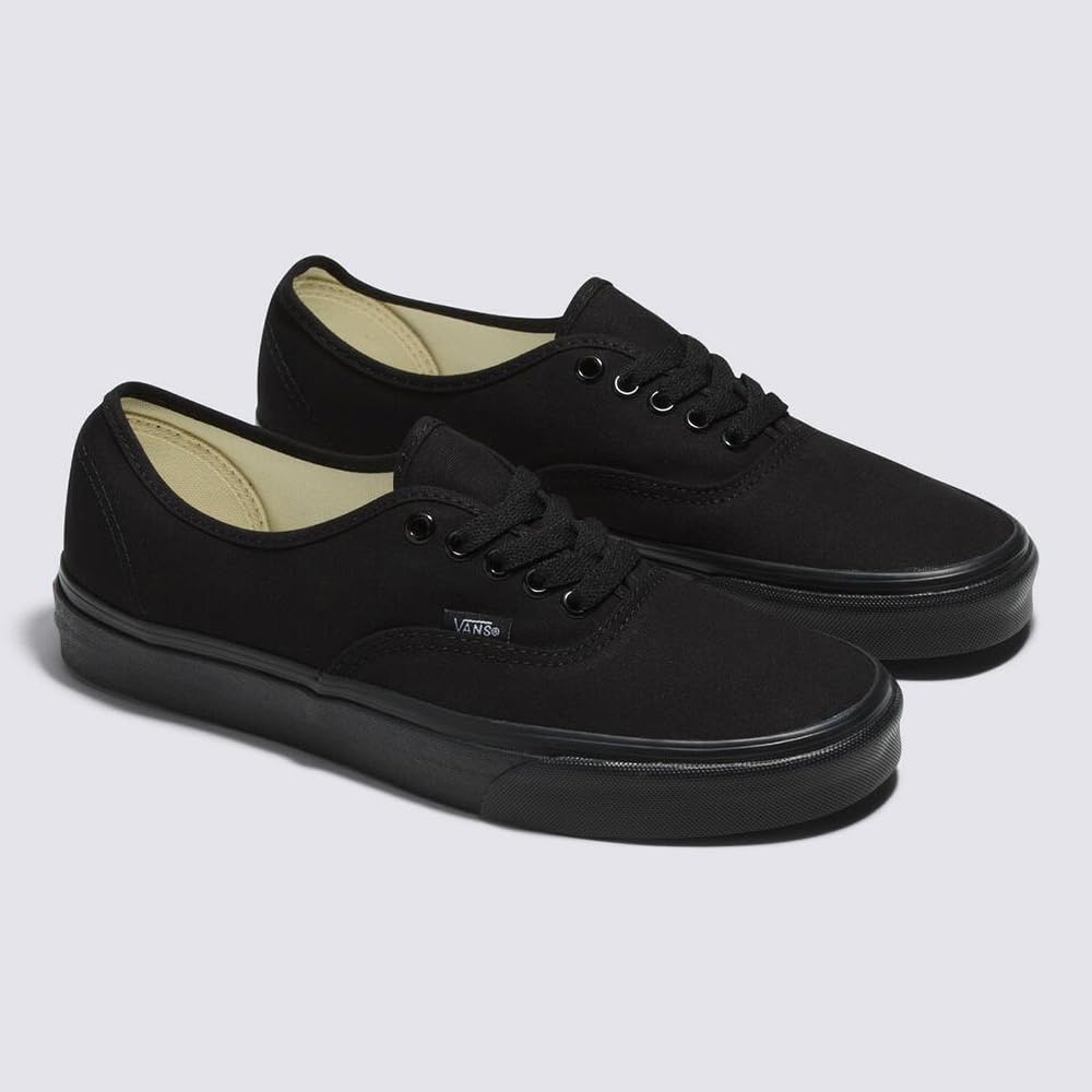 Vans Ua Authentic, Unisex Adult Low Trainers, Black Full, 38 EU