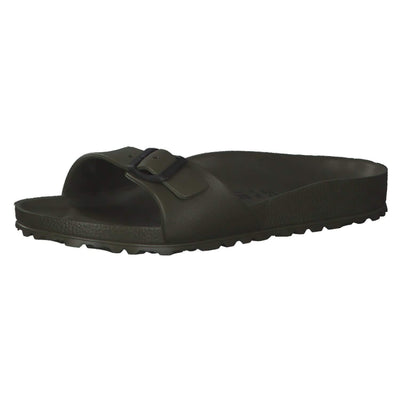 Birkenstock Unisex Adults Madrid EVA Beach Slides Summer Mule Sandals - Khaki - W9/M7