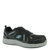Skechers Work Summits SR108077 Work Shoe Womens Oxford 8 BM US BlackMint