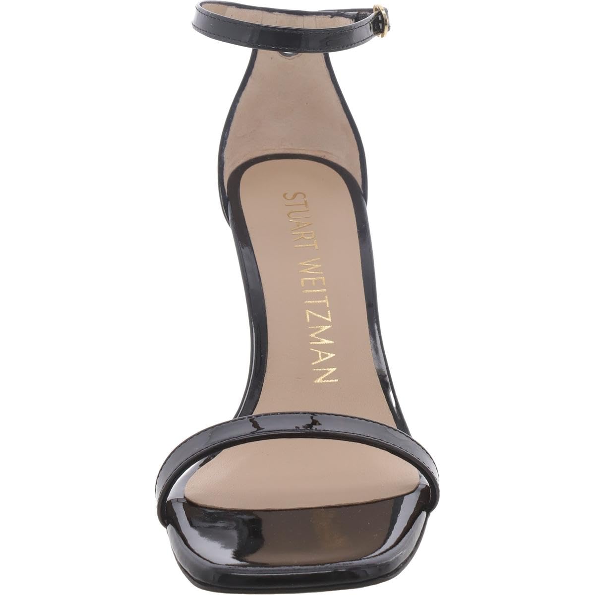 Stuart Weitzman Nudistcurve 85 Wedge Black 9 B