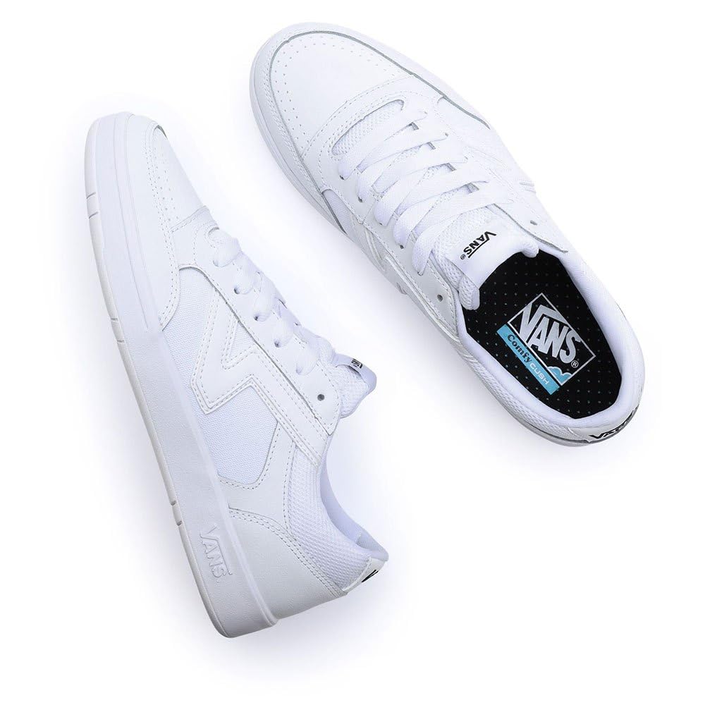 Vans UA Lowland CC Sneaker, True White, 9 US Women/7.5 US Men