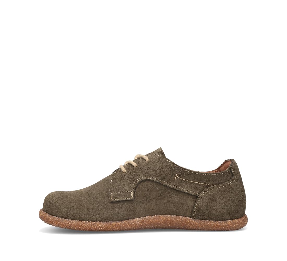 Taos Footwear Women's Utmost Oxford Olive Suede 8-8.5 (M) US