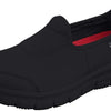 Skechers for Work Women's Sure Track Slip Resistant Shoe, Black, 9.5 M US