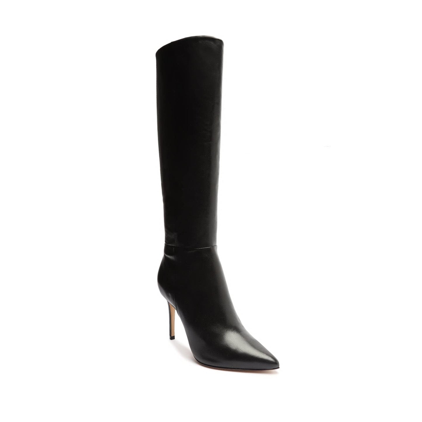 SCHUTZ Women's Mikki Up Boots, Black, 6 Medium US
