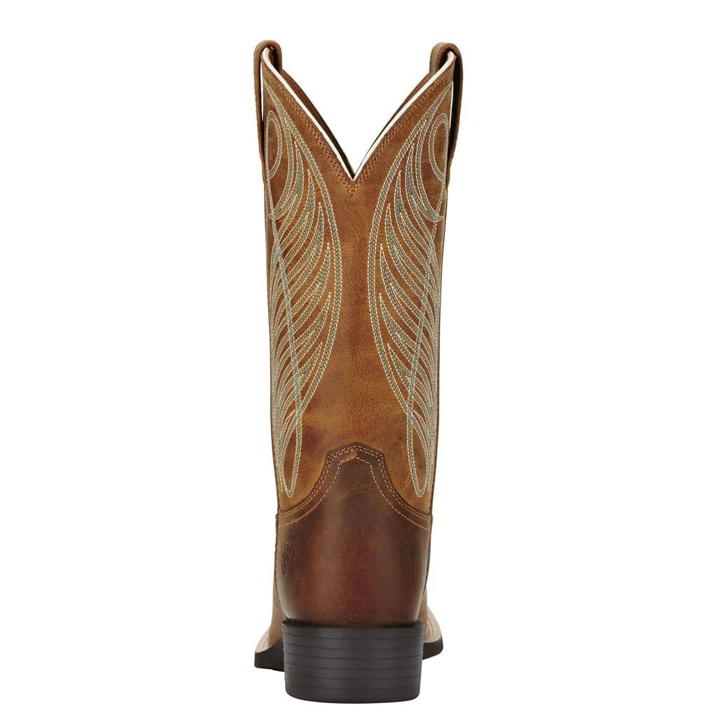 Ariat Women’s Round Up Wide Square Toe Western Boot