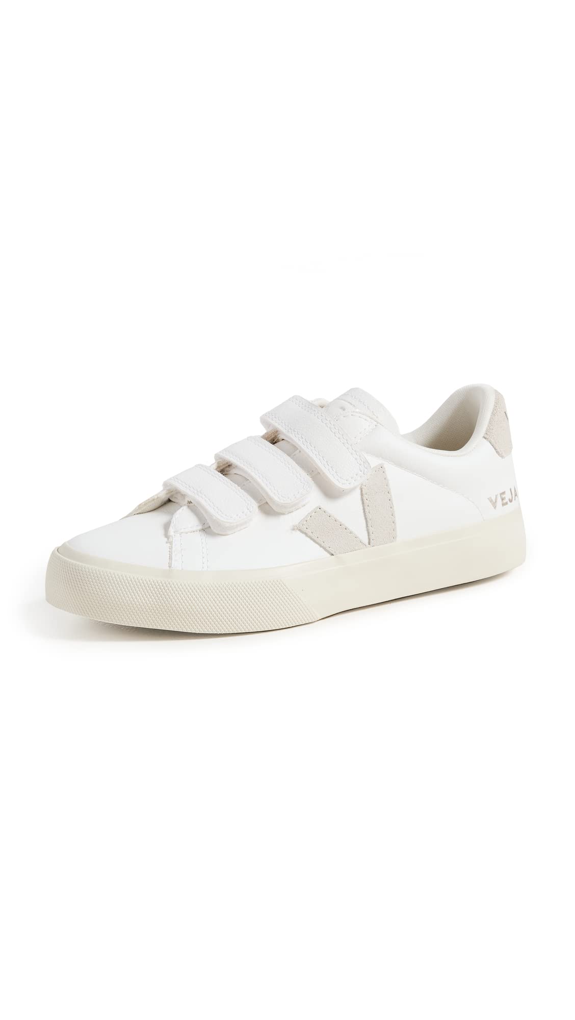 Veja Women's Recife Logo Sneakers, Extra White Natural, 4 Medium US
