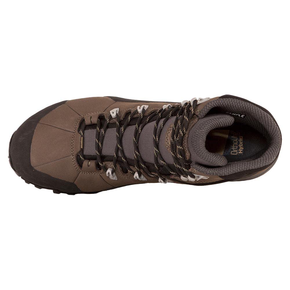 La Sportiva Mens Nucleo High II GTX Waterproof Wide Hiking Boot, Taupe/Clay, 12.5-13