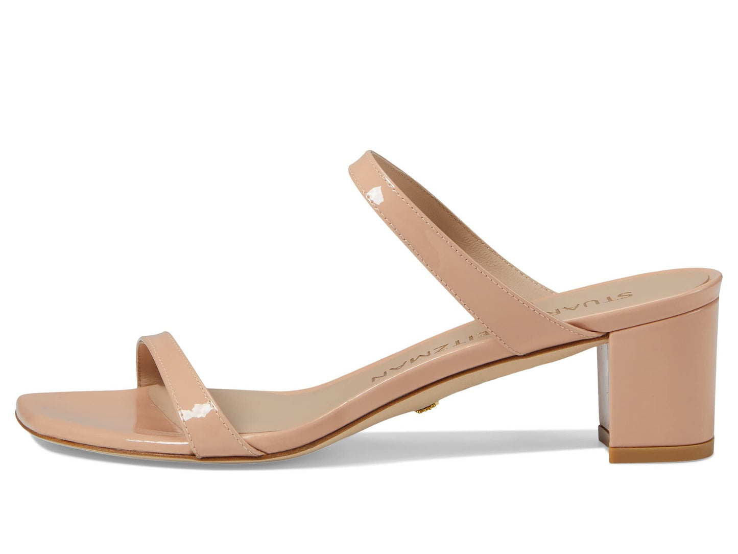 Stuart Weitzman Aleena 50 Block Slide Poudre 11 B
