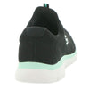 Skechers Sport Summits-Cool Classic Athletic Sneaker Women's Sneaker, 8.5 C/D US, Black-Turquoise