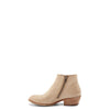 Frye Carson Piping Booties for Women Made from Soft Full-Grain Leather with Signature Western-Inspired Piping Detail and Supple Leather Lining – 4” Shaft Height, White - Toga - 11M