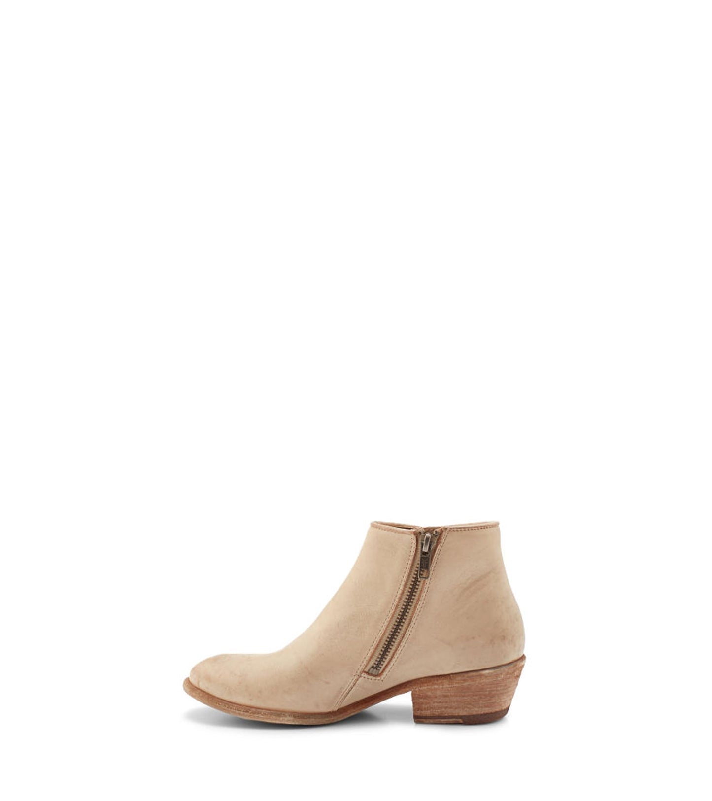 Frye Carson Piping Booties for Women Made from Soft Full-Grain Leather with Signature Western-Inspired Piping Detail and Supple Leather Lining – 4” Shaft Height, White - Toga - 11M