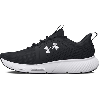 Under Armour Women's Charged Decoy Running Shoe, (001) Black/Black/White, 8.5