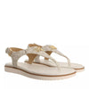 Michael Kors Jilly Flat Sandal Vanilla 10 M