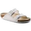 Birkenstock Women's Closed Shoes Sandal, White, 24.0 cm