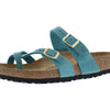 birkenstock Arizona Eva Mules/Clogs Men Black Mules Shoes, Biscay Bay Blue, 3 UK Men/ 4 UK Women