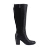 Naturalizer Women's Kalina-Stretch Boots Knee High, Black Leather and Fabric, 11 Wide