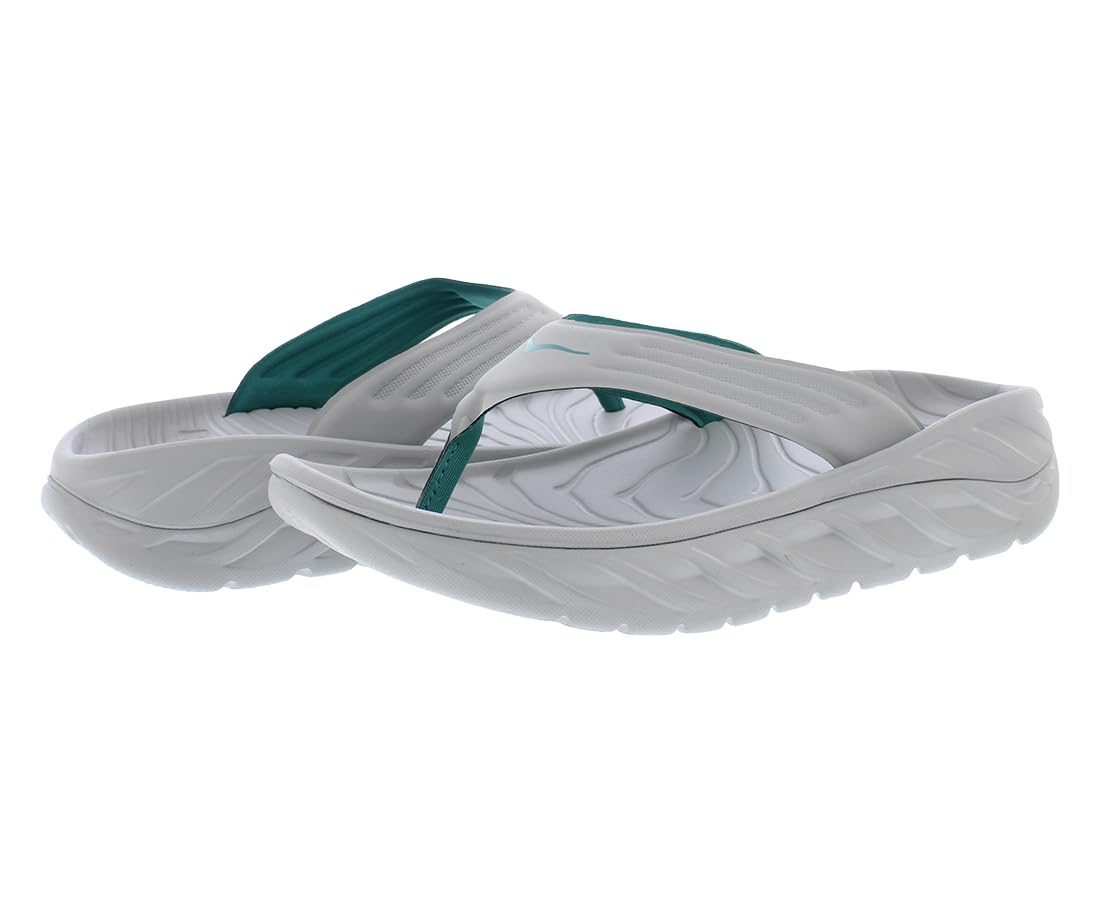 Hoka Men's Ora Recovery Flip Stellar Grey/Oceanic 13 Medium