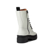Frye Chloe Combat White 7 B (M)