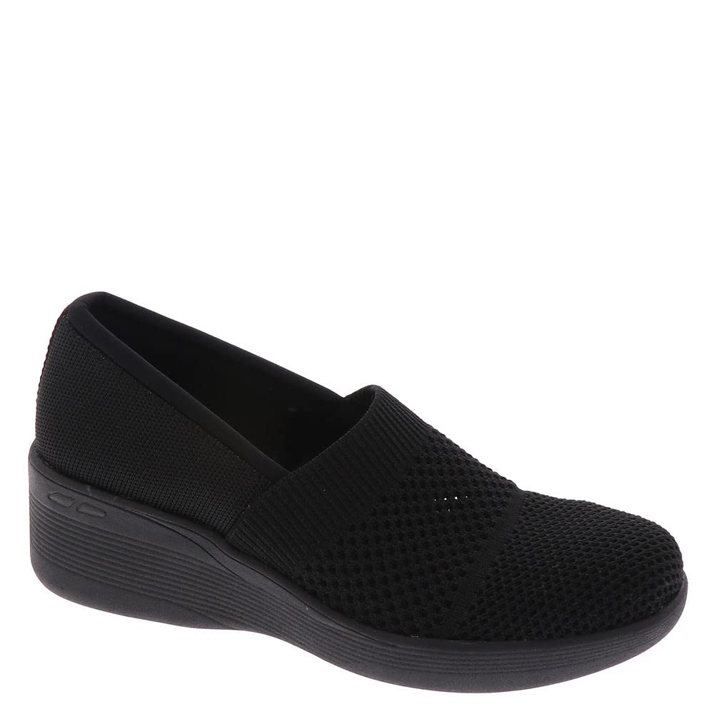Skechers USA PierLiteWow Factor Womens Slip On 75 BM US BlackBlack