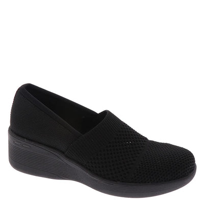 Skechers USA PierLiteWow Factor Womens Slip On 75 BM US BlackBlack