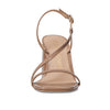 Stuart Weitzman Soiree 85 Block Sandal Fawn 8.5 B