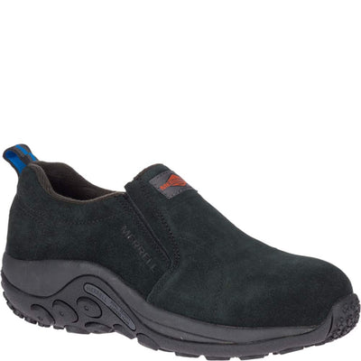 Merrell Men's Jungle Moc Alloy Toe, Black, 7.5
