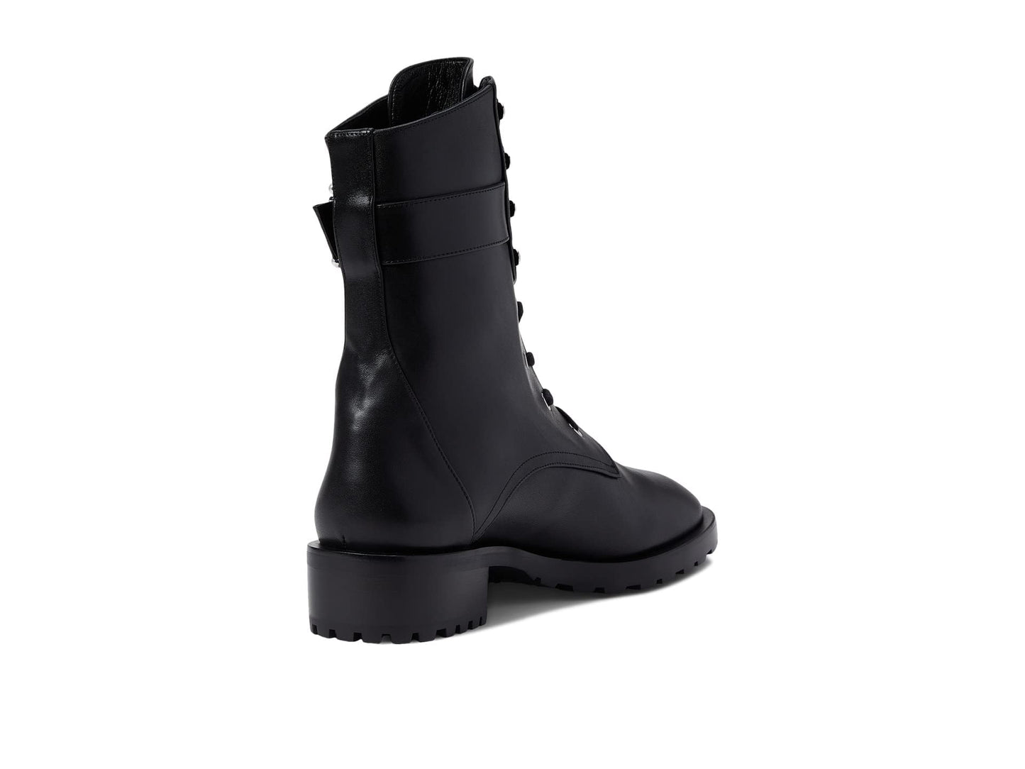 Stuart Weitzman Pearl Buckle Bootie Black 10.5 B