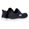 Skechers Ladies' Summit Slip-On Bungee Sneaker, Black, Size 6.5 M
