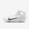 Nike Huarache 9 Elite LAX Lacrosse Cleats (FD0088-101, White/White/Black) Size 6.5