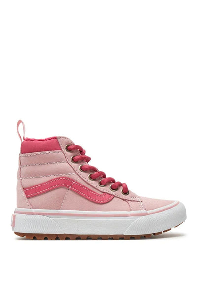 Vans MTE SK8-Hi (Little Kid) Sneaker, Pink/Multi, 1.5 US Unisex