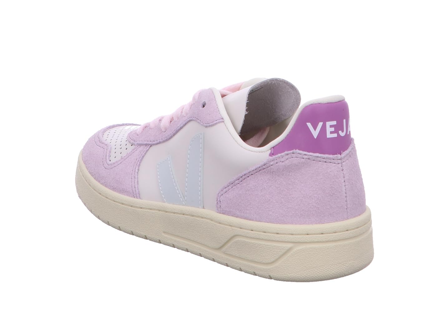 VEJA Women V-10 Gravel/Menthol/Parme EU 40 (US Women's 9) Medium