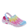 Skechers Women's Foamies GOwalk 5 - Boogie Down Slide Sandal, Multi, 9