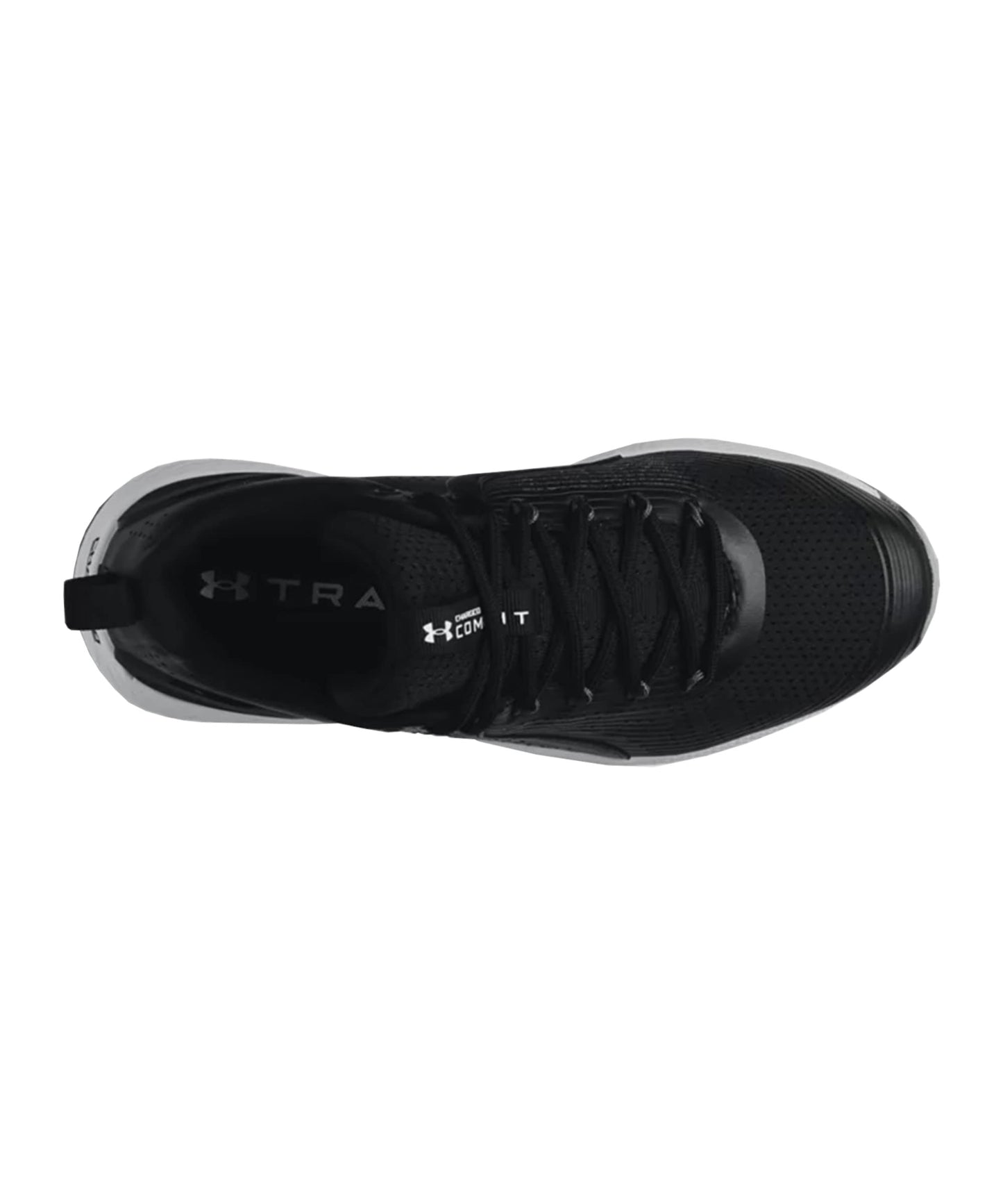 Under Armour Men's Charged Commit Tr 3, Black (001)/White, 13 M US