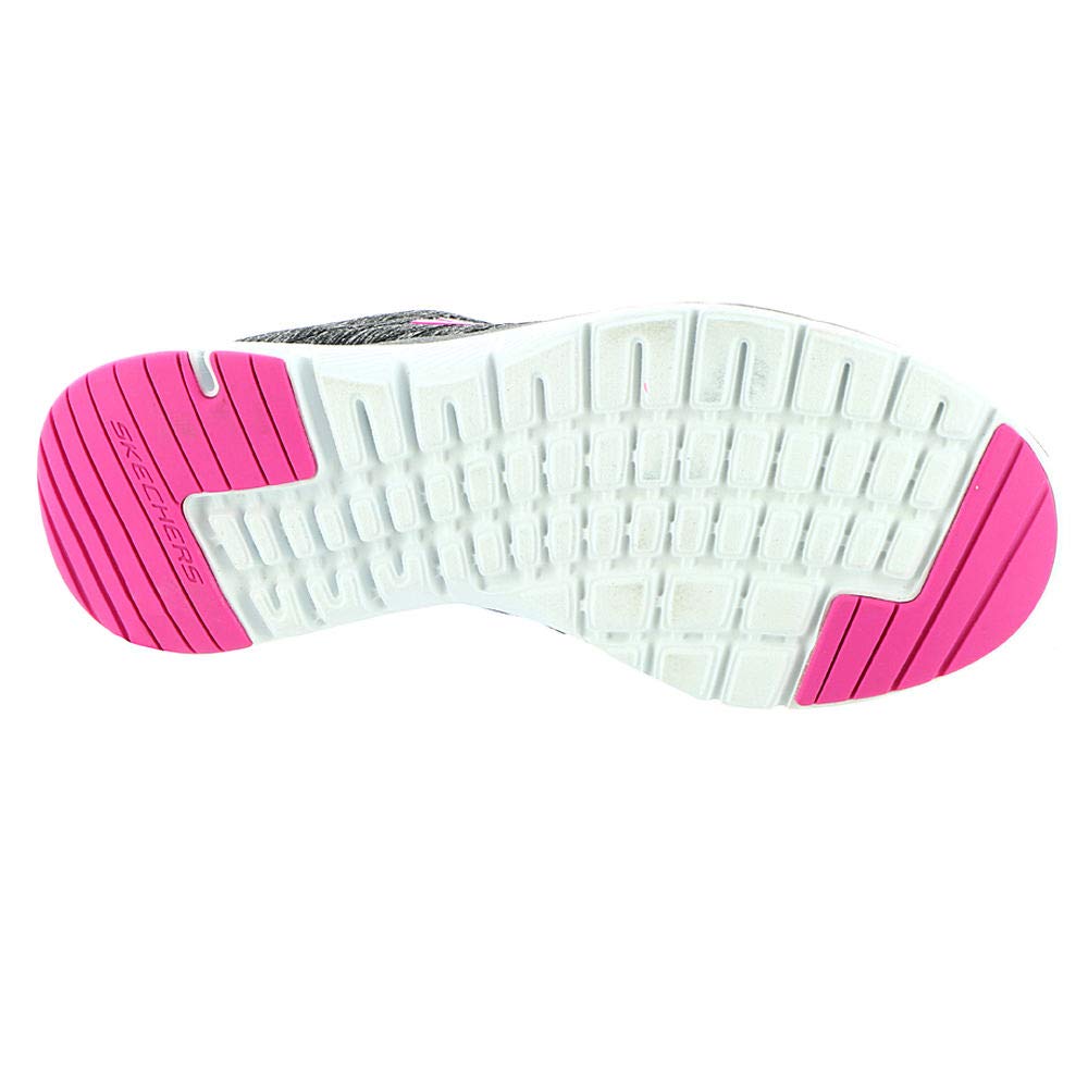 Skechers Women's Flex Appeal 3.0, BKHP, 7.5