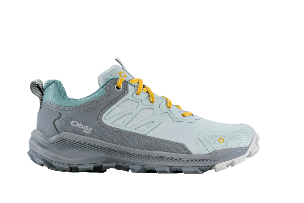 Oboz Women's Katabatic Low B-Dry Hiking Shoe, Glacier, 8 Medium