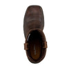 Golden Fox 11" Waterproof Square Toe Composite Toe Pull-On Western Work Boot Lightweight Outsole Industrial (10 D)
