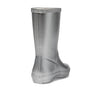 Hunter Little Kids Original First Classic Metal Rain Boot, Silver, 6
